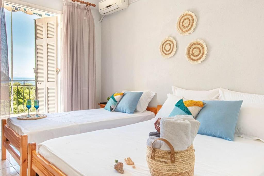 Apartament Blue Maraci 2 - Sea View, Kitchen, Beach Access Himara Zewnętrze zdjęcie