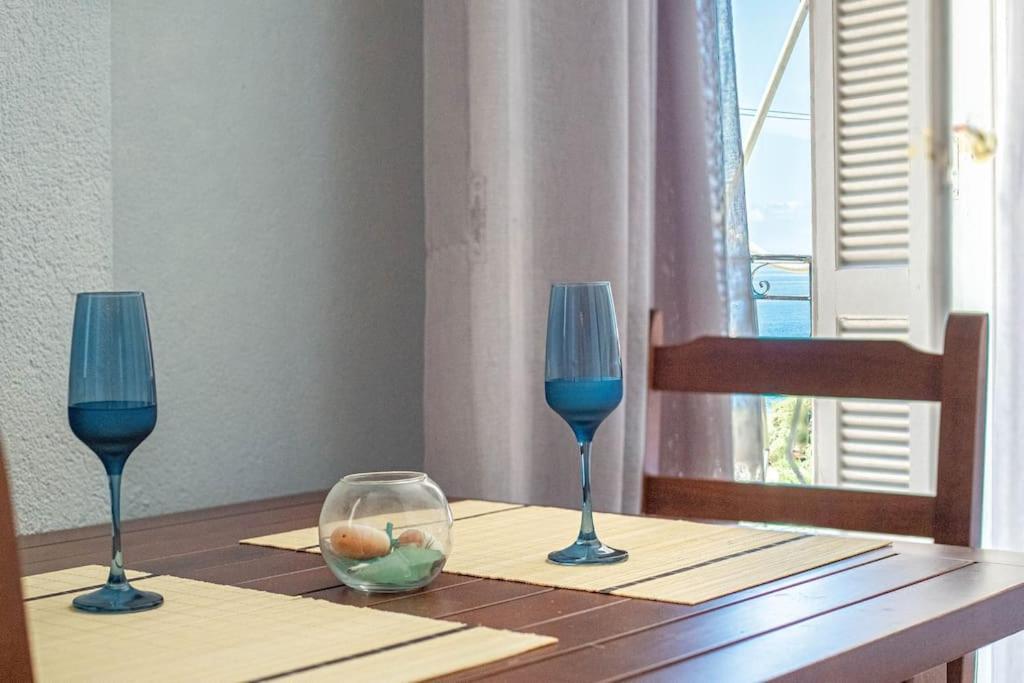 Apartament Blue Maraci 2 - Sea View, Kitchen, Beach Access Himara Zewnętrze zdjęcie
