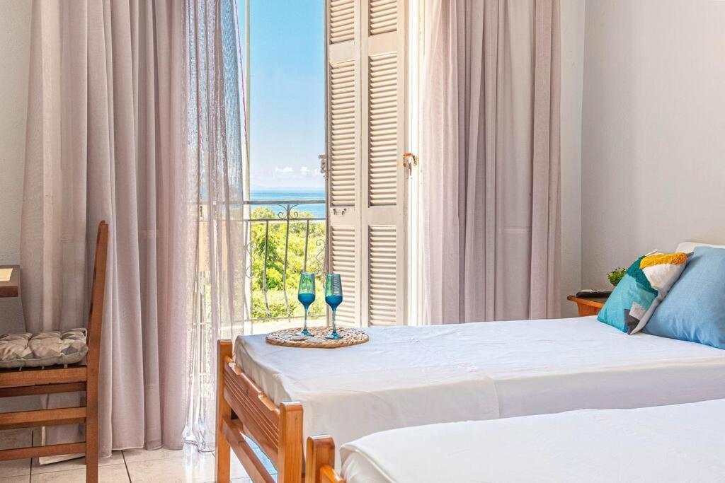 Apartament Blue Maraci 2 - Sea View, Kitchen, Beach Access Himara Zewnętrze zdjęcie