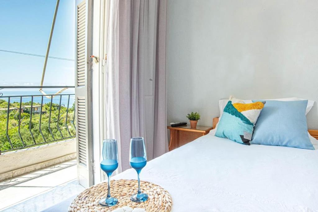 Apartament Blue Maraci 2 - Sea View, Kitchen, Beach Access Himara Zewnętrze zdjęcie